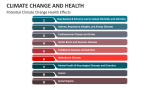 Potential Climate Change Health Effects - Slide 6