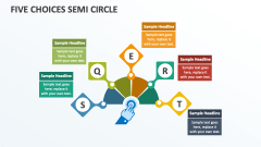 Five Choices Semi Circle - Slide 1