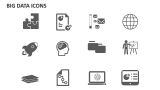 Big Data Icons - Slide 4