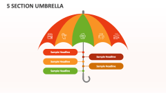 5 Section Umbrella - Slide 1
