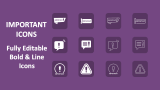 Important Icons - Slide 1