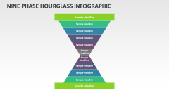 Nine Phase Hourglass Infographic - Slide 1