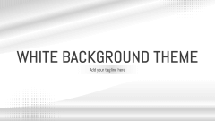 White Background Theme - Slide 1