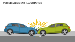 Vehicle Accident Illustration - Slide 1
