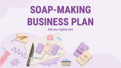 Soap Making Business Plan - Slide 1