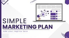 Simple Marketing Plan - Slide 1