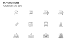 School Icons - Slide 4