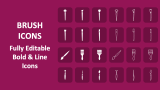 Brush Icons - Slide 1