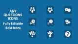 Any Questions Icons - Slide 1