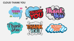 Cloud Thank You - Slide