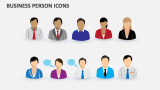 Business Person Icons - Slide 2