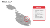 Malta Map - Slide 5