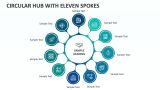 Circular Hub with Eleven Spokes - Slide 1