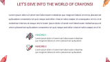 Crayons Theme for Classroom - Slide 3