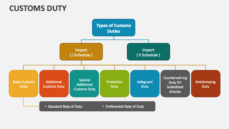 Customs Duty PowerPoint and Google Slides Template PPT Slides Customs Duty PowerPoint and Google Slides Template PPT Slides