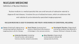 Definition of Nuclear Medicine - Slide 2