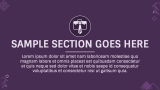 Minimal Purple Presentation - Slide 3