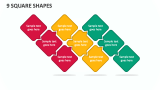 9 Square Shapes - Slide 1