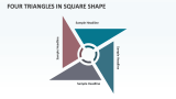 Four Triangles in Square Shape - Slide 1