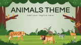 Animals Theme - Slide 1