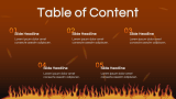 Fire Presentation Theme - Slide 2