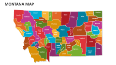 Montana Map - Slide 1
