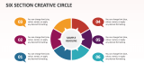 Six Section Creative Circle - Slide 1