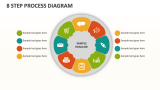 8 Step Process Diagram - Slide 1
