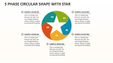 5 Phase Circular Shape with Star - Slide 1