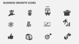 Business Growth Icons - Slide 6