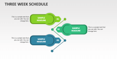 Three Week Schedule - Slide 1