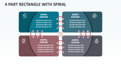 4 Part Rectangle with Spiral - Slide 1
