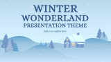 Winter Wonderland Theme - Slide 1