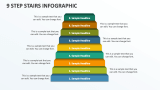 9 Step Stairs Infographic - Slide 1