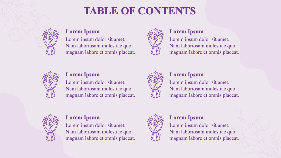 Flower Shop Business Plan PowerPoint and Google Slides Template PPT