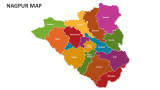 Nagpur Map - Slide 1