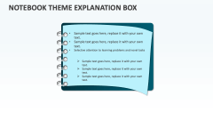 Notebook Theme Explanation Box - Slide 1