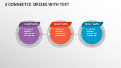 3 Connected Circles with Text - Slide 1