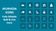 Ayurveda Icons - Slide 1