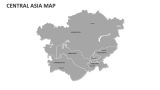 Central Asia map - Slide 3