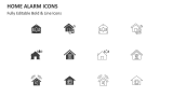 Home Alarm Icons - Slide 2