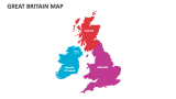 Great Britain Map - Slide 1