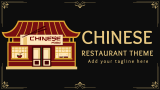 Chinese Restaurant Presentation Theme - Slide 1