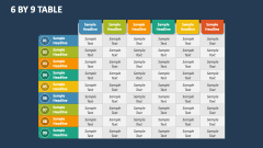 6 By 9 Table - Slide 1