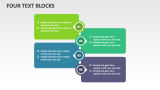 Four Text Blocks - Slide 1