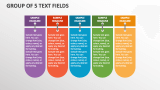 Group of 5 Text Fields - Slide 1