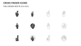 Cross Finger Icons - Slide 2