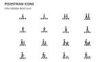 Pedestrian Icons - Slide 2
