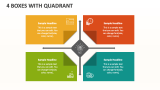 4 Boxes with Quadrant - Slide 1