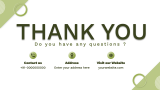 Green and White Presentation Template - Slide 12
